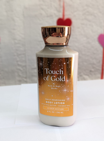 Body Cream -Body Bath & Body Works (Touch of Gold)