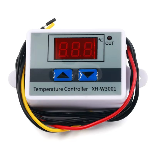 Controlador de Temperatura Digital W3001 | Termostato LED 110V / 220V