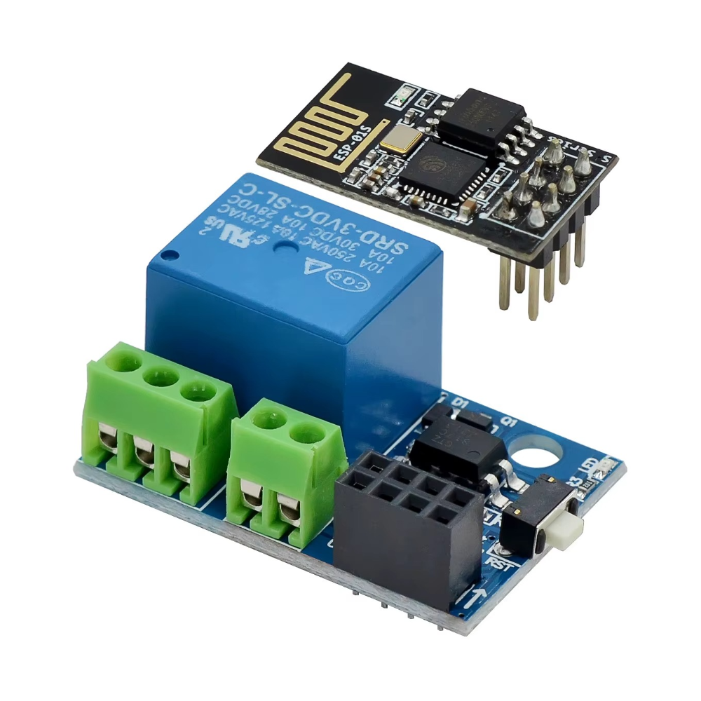 Módulo Relé WiFi ESP8266 ESP-01S 5V – Controla tus dispositivos desde tu celular