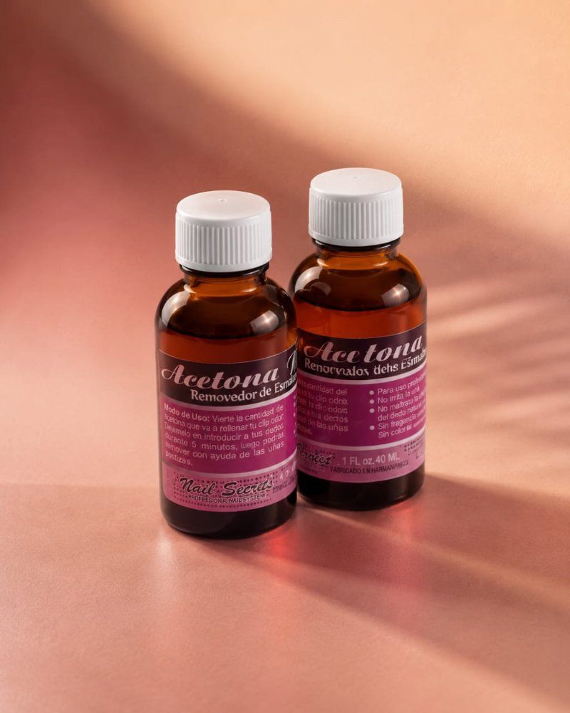 Acetona removedor de esmalte