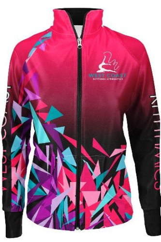 Chaqueta sin forro full print