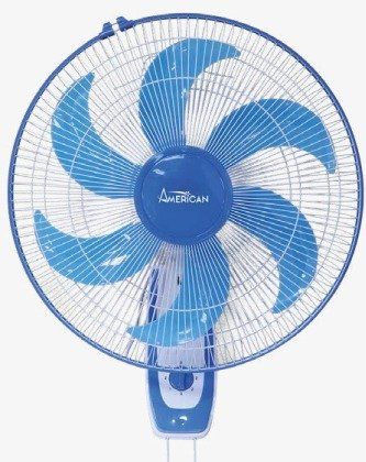 ABANICO DE PARED (AW-18) AZUL AMERICAN
