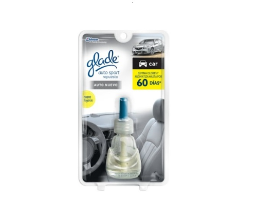 AMBIENTADOR GLADE RPTO AUTO SPORT ACEITE  7CC