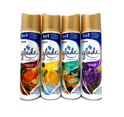 AMBIENTADOR AER. GLADE SURT. 360cc x12