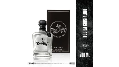 Tequila Don Julio 70 Cristalino Añejo X 700 ml
