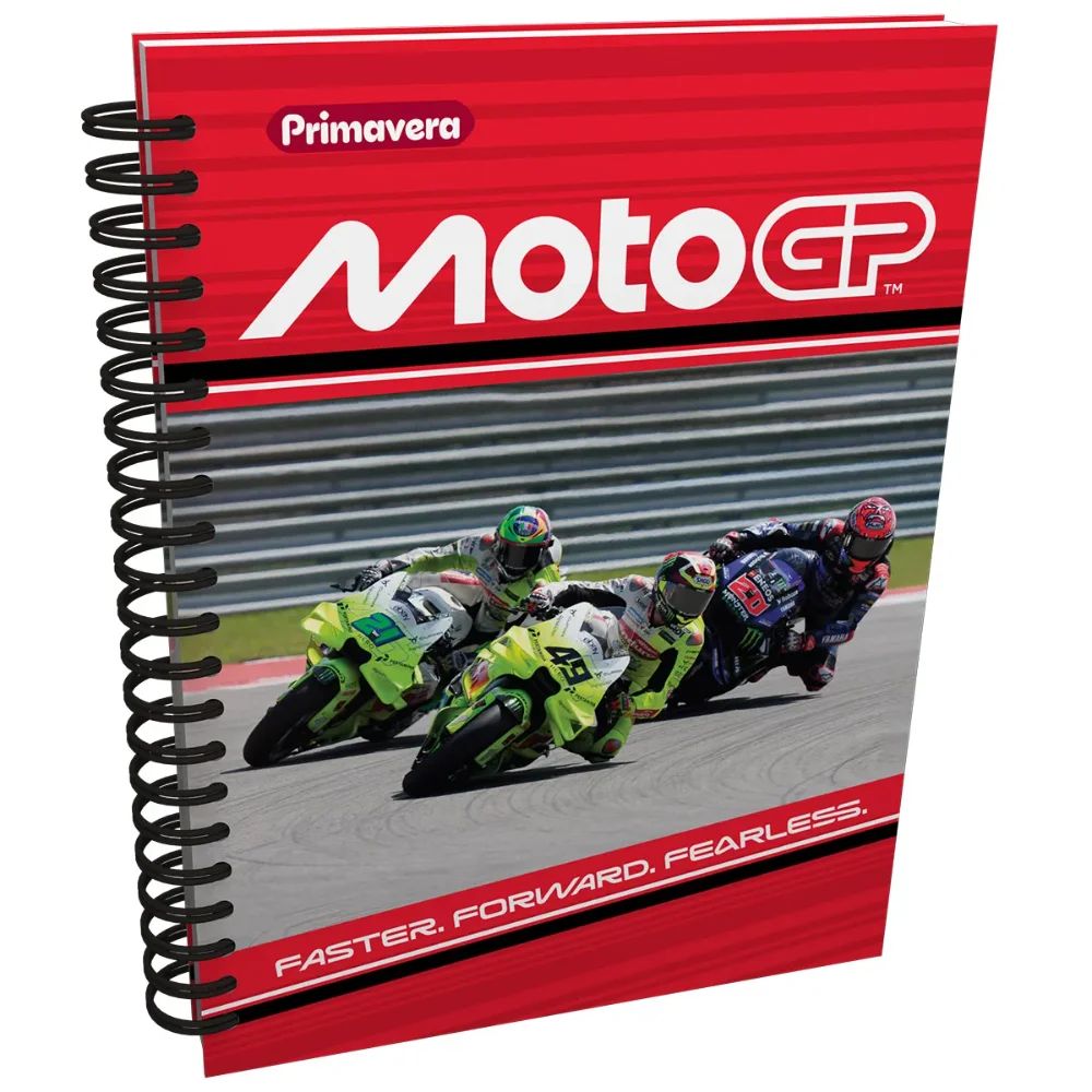 Cuaderno Argollado Moto GP 7 materias hombre