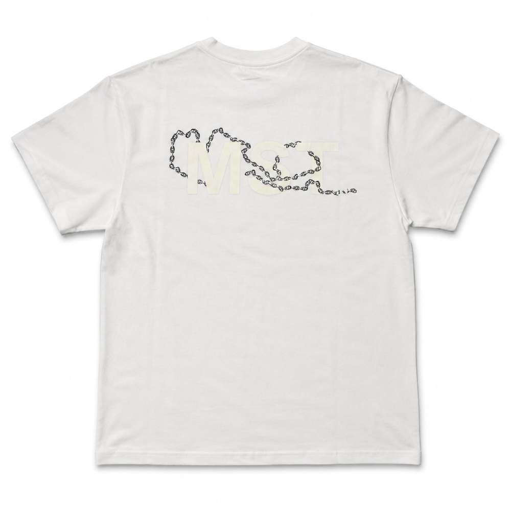 Camiseta oversize premium blanca Monastery MST