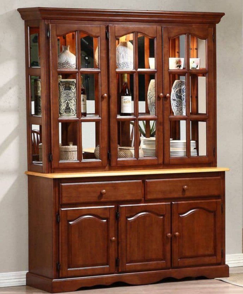 Vitrina de madera