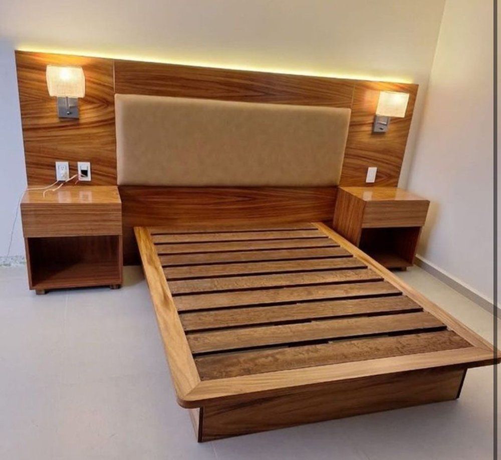 Cama king de madera