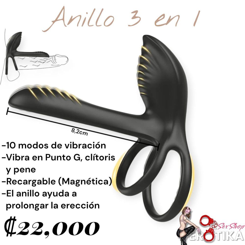 Anillo 3 en 1