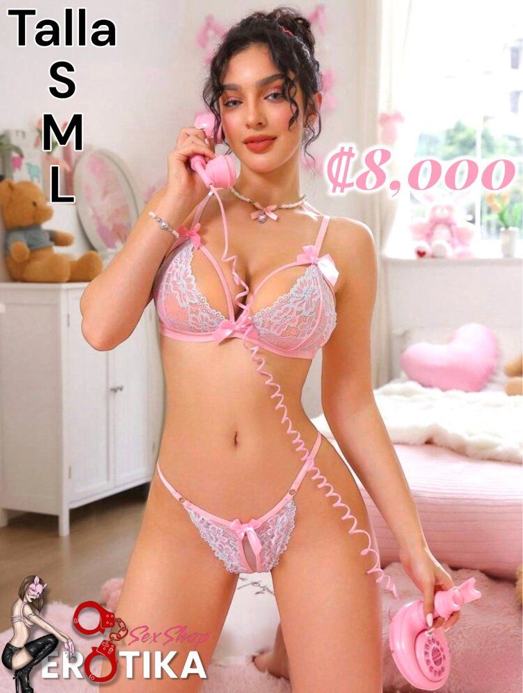 2 piezas blanco rosa