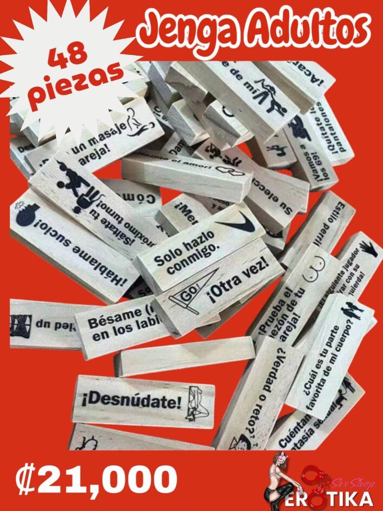 Jenga XXX 48 piezas