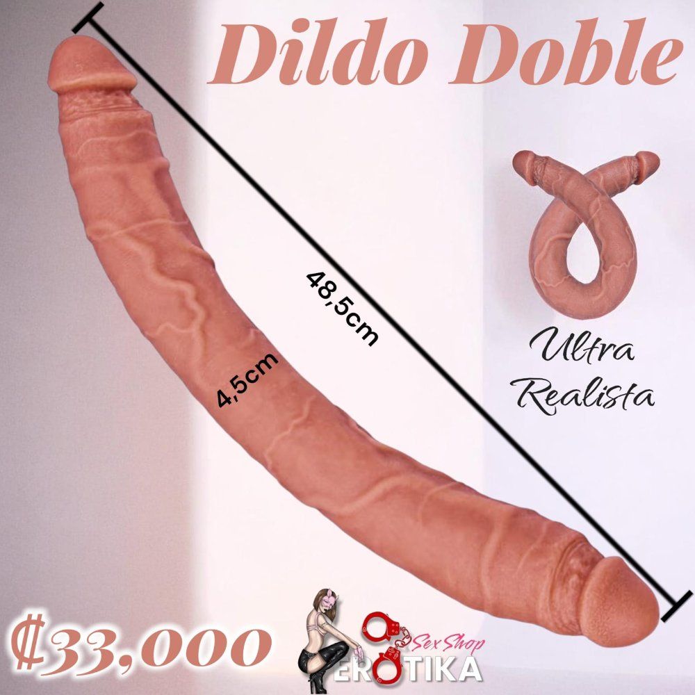 Dildo Doble punta 48,5cm