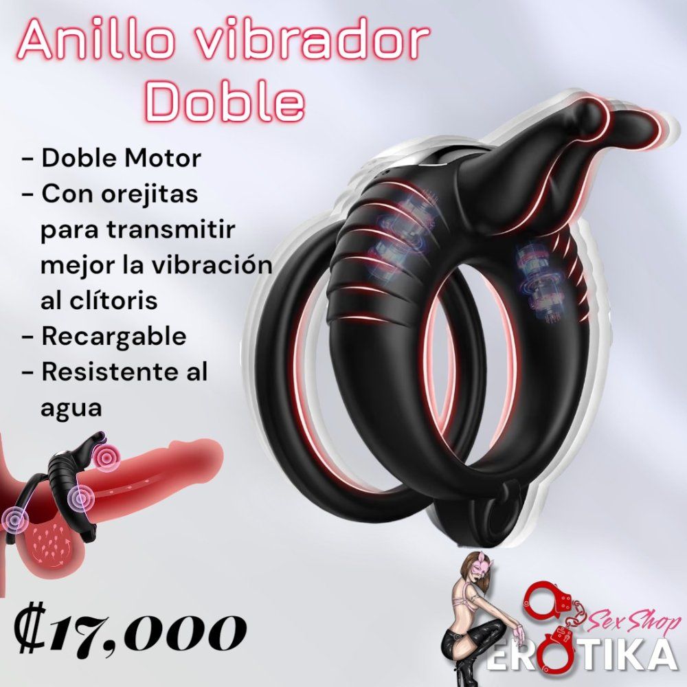 Anillo vibrador doble