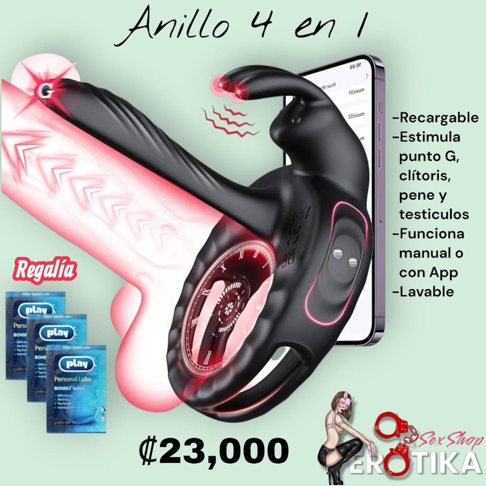 Anillo 4 en 1 (Bluetooth)