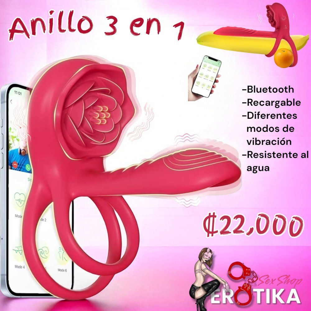 Anillo 3 en 1 (Bluetooth)