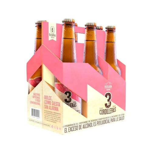 3 CORDILLERAS ROSÉ X 6 BOTELLAS