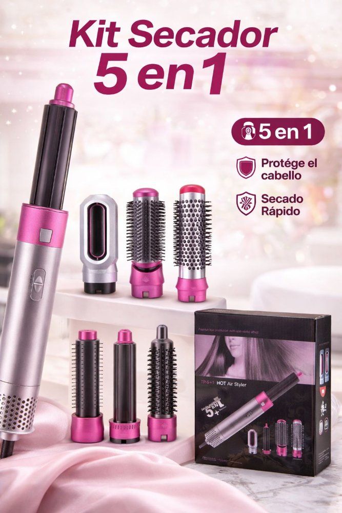 Kit Secador y Estilizador 5 en 1 – Hot Air Styler