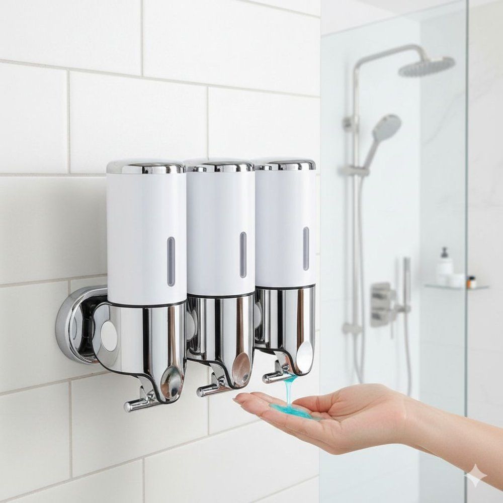 Dispensador Triple de Lujo