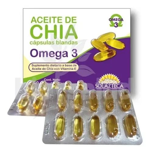 ACEITE DE CHIA EN CPS X 30 SOLAZTECA