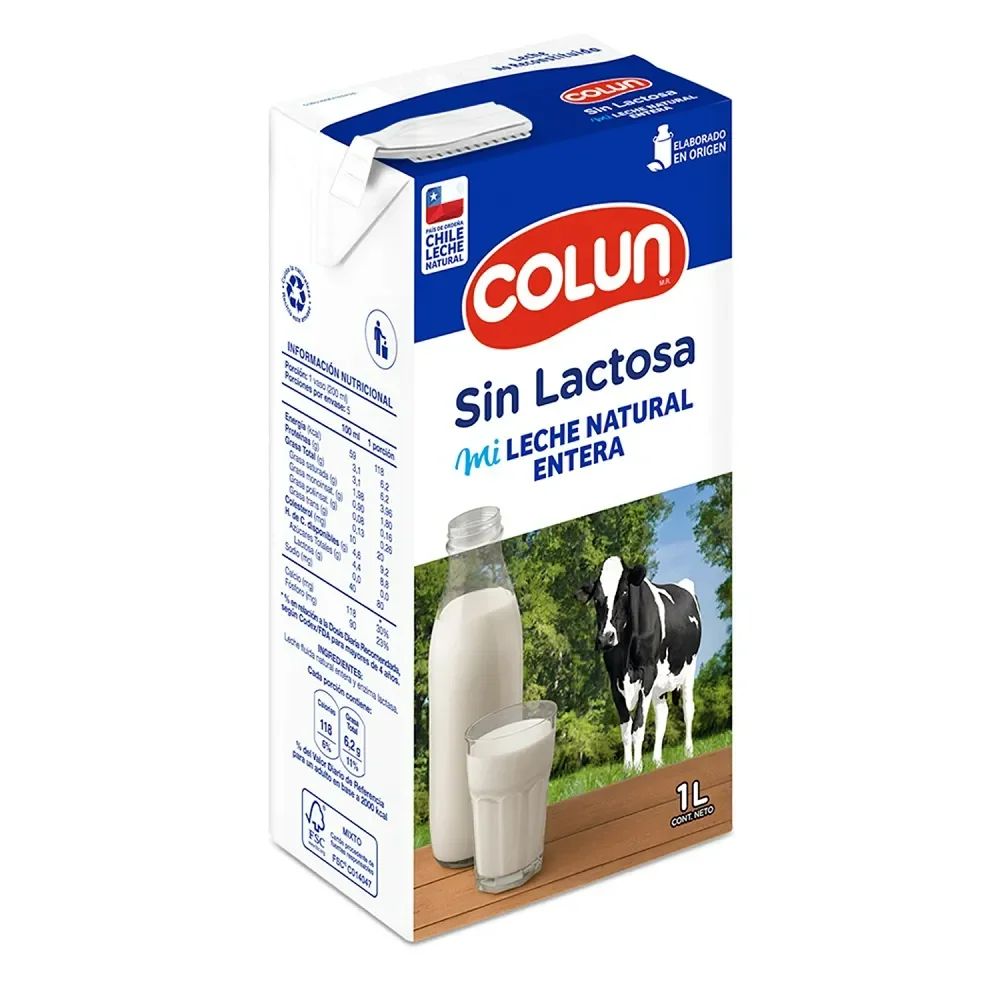 LECHE ENTERA SIN LACTOSA
