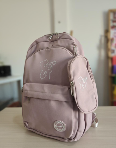 Mochila EDISON 18" Tamaño Oficio con Estuchera