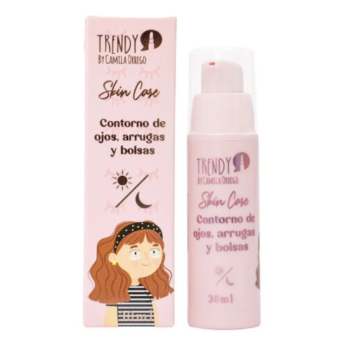 Contorno de ojos bolsas y arrugas trendy