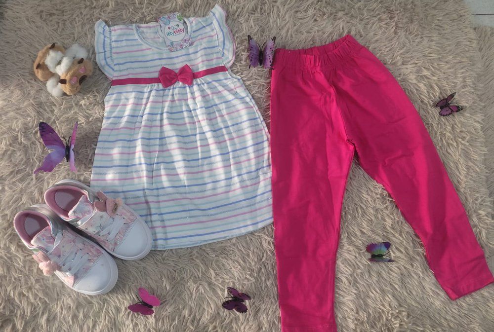 28. CONJUNTO ROSA RAYAS T 28