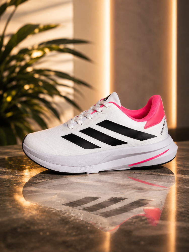 adidas duramo SL2 branco pink saco baixa
