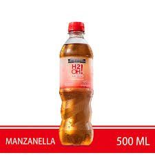 AGUA SABORIZADA MANZANA S GAS H2OH X 500