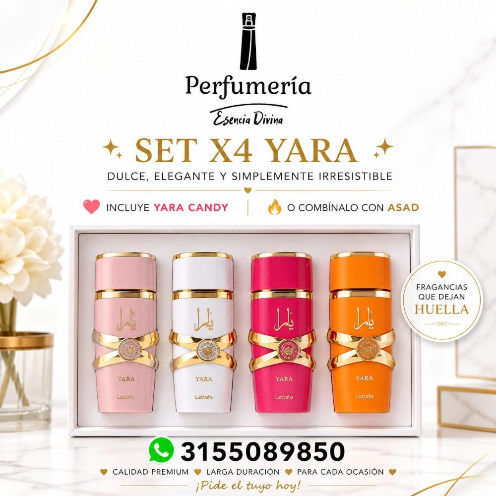 COMBO LATTAFA SET MINI YARA X4 30ML