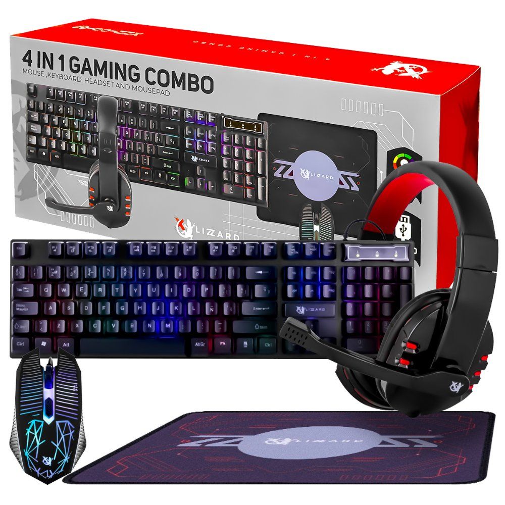 Combo gamer 4 en 1