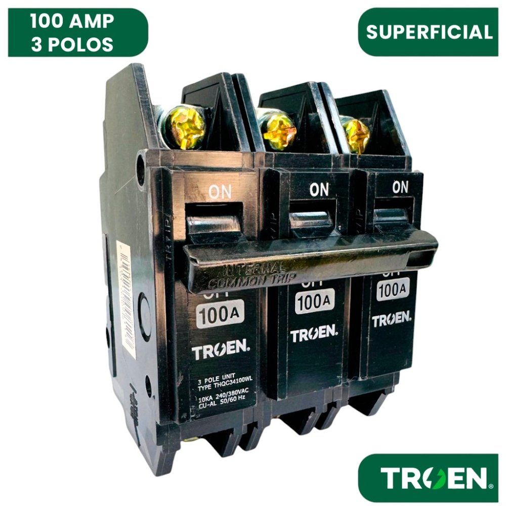 BREAKER D/SOBREPONER 3 X 100 TROEN 9-797