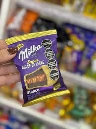 Alfajor Milka Exra DDL Blanco