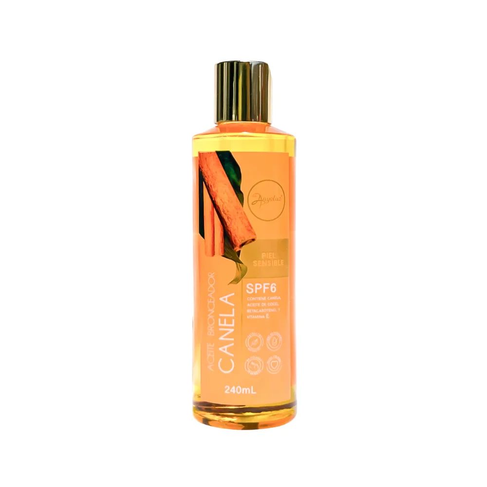 aceite bronceador canela anyeluz