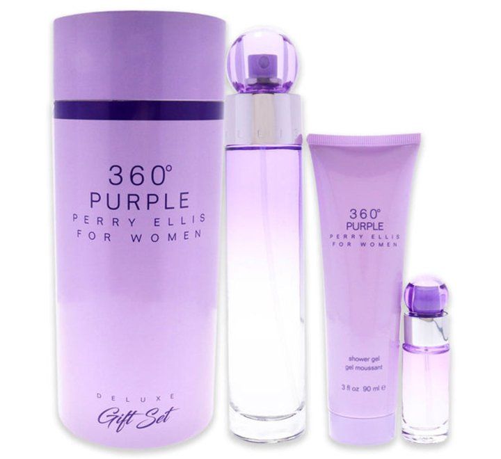 360 Purple Perry Ellis Set