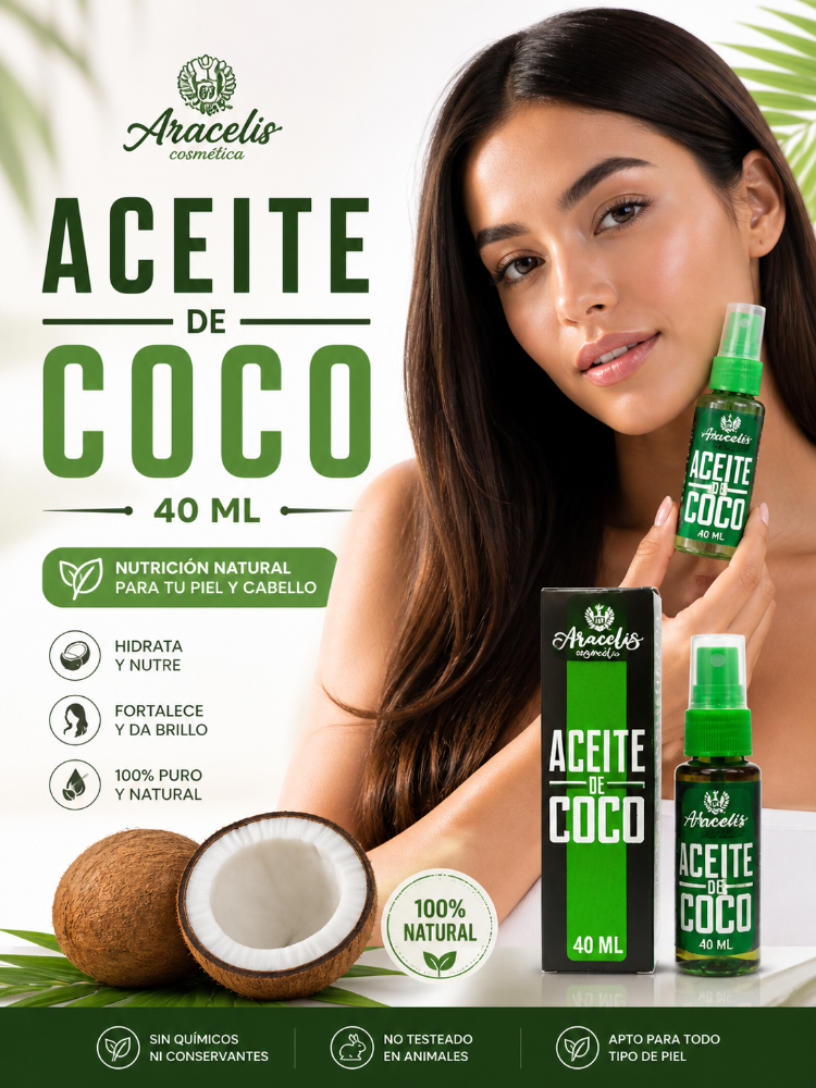 ACEITE DE COCO ARACELIS 40 ML