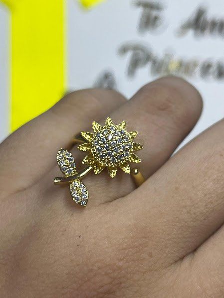 anillo de girasol