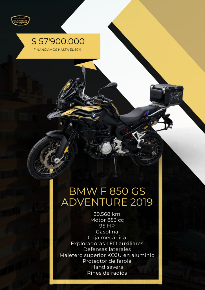 BMW F 850 GS ADVENTURE 2019