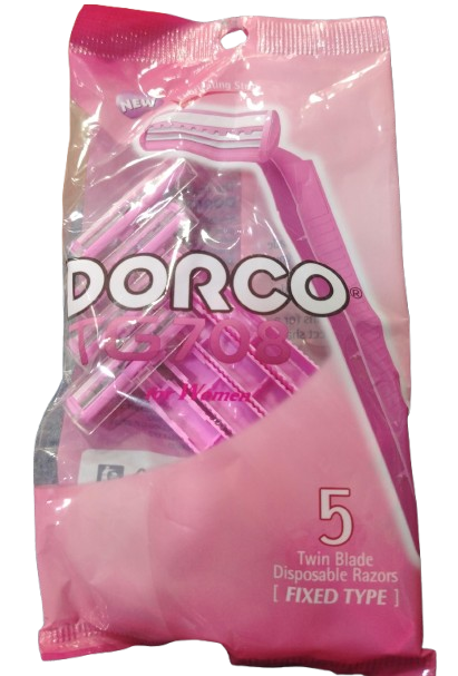 AFEITADORA DORCO TG708  ROSADA