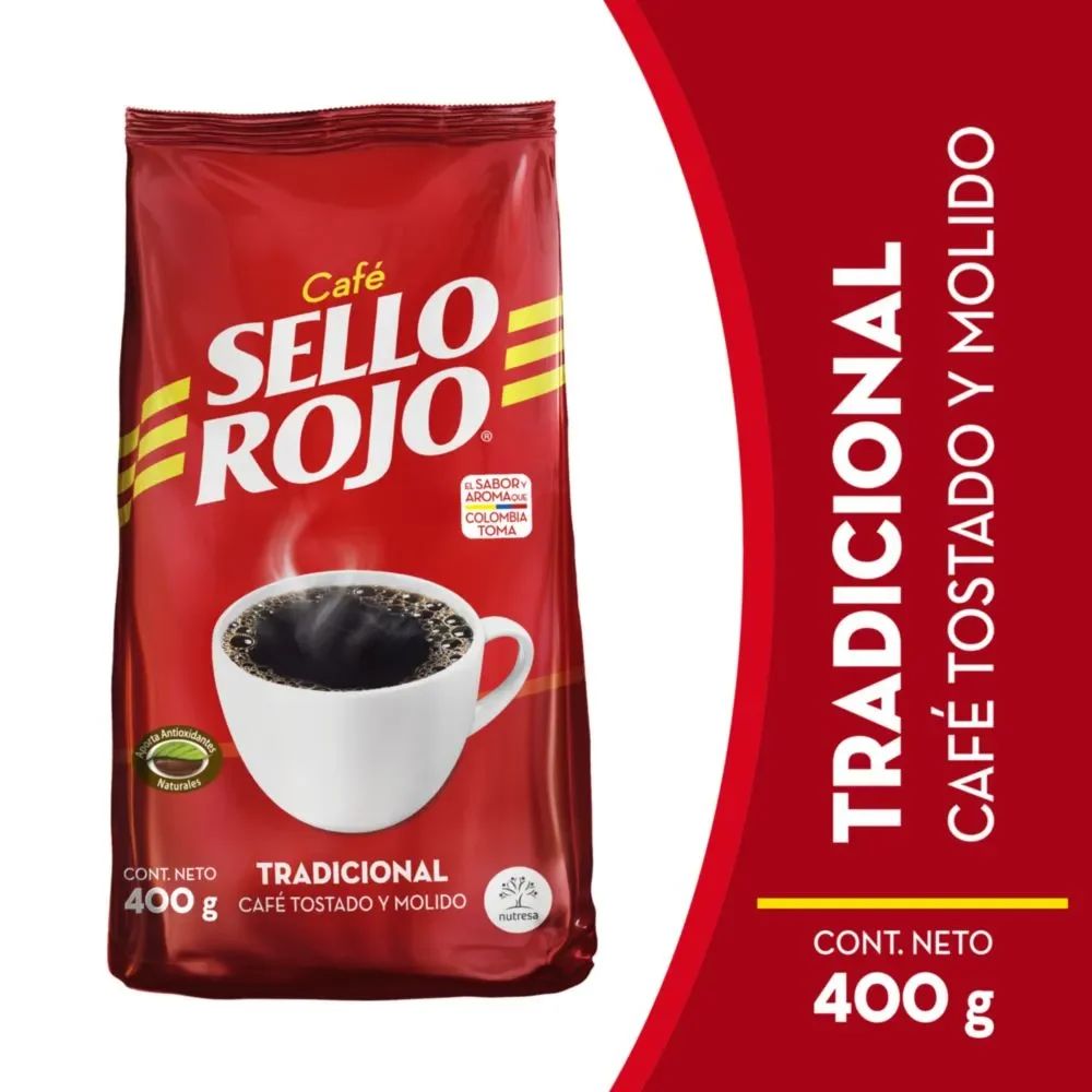 Café SELLO ROJO molido (400 gr)
