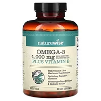 NATUREWISE Omega-3 1000mg 180 Soft.