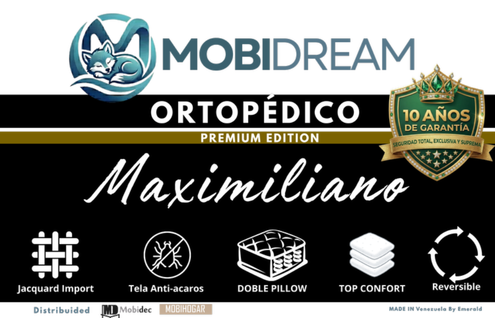Colchon Maximiliano Queen Ortopedico