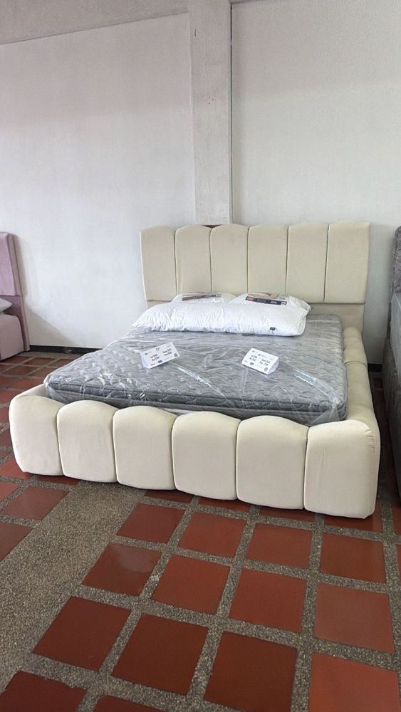 Cama Cotton Queen Katar Beige