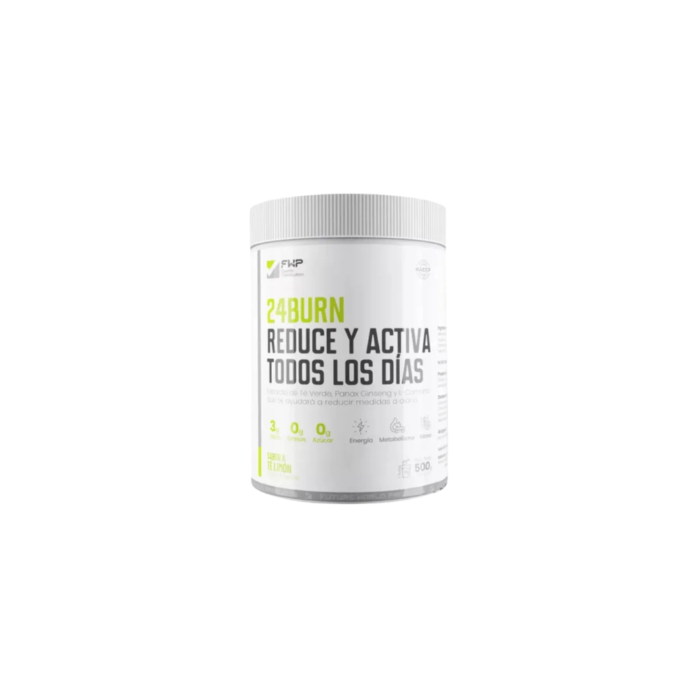24BURN -Reduce y Activa todos los días- Sabor Limón 500g FWP
