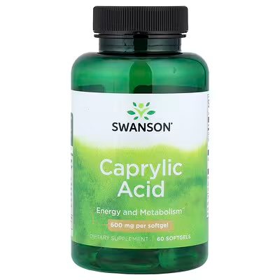 Acido caprilico 600 mg 60 softgels
