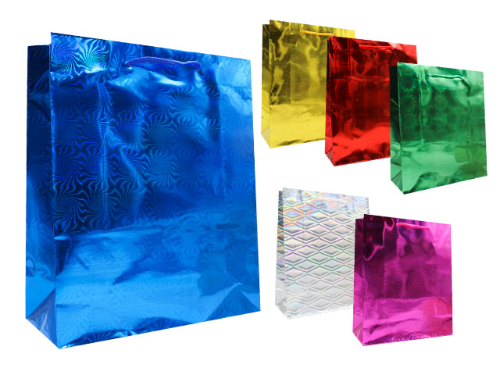 00000 - BOLSA DE REGALO XS #1 11*14 HOLOGRAFICA