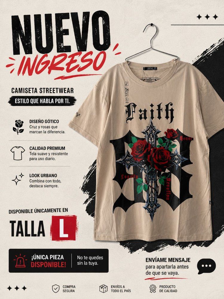 Camiseta Faith