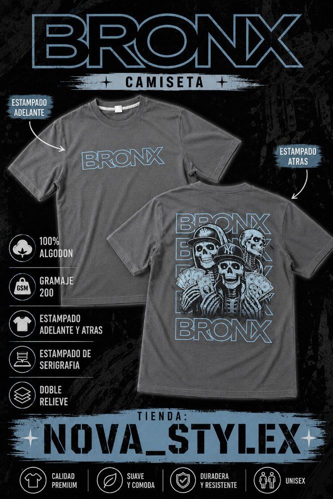 Camiseta Bronx