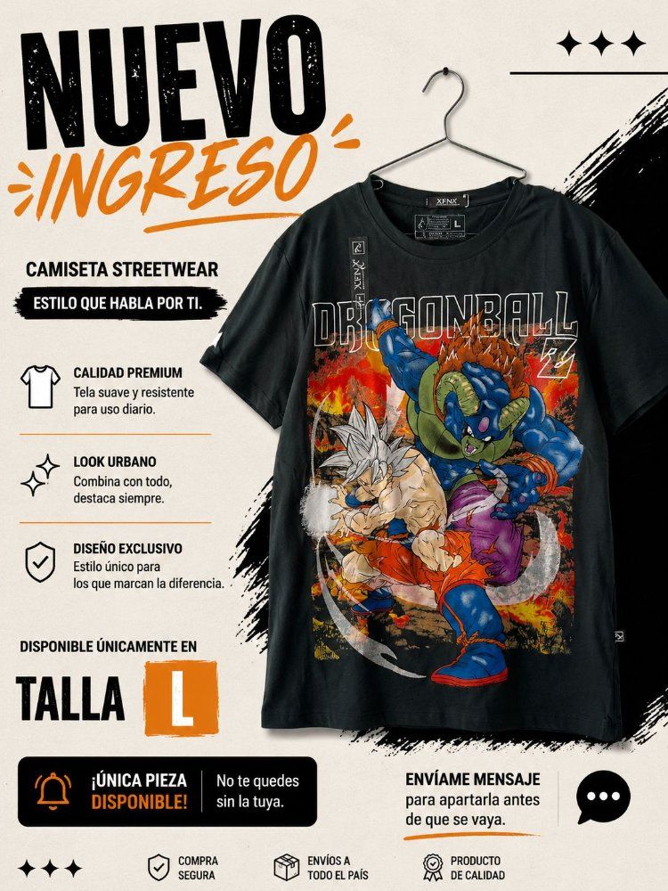 Camiseta Dragon Ball Z